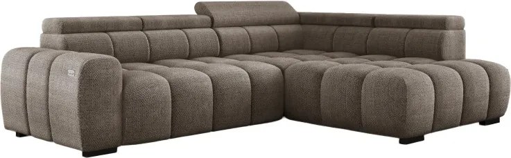 Narożnik BULL L Prawostronny z Elektryczną Regulacją EDEN 04 WERSAL