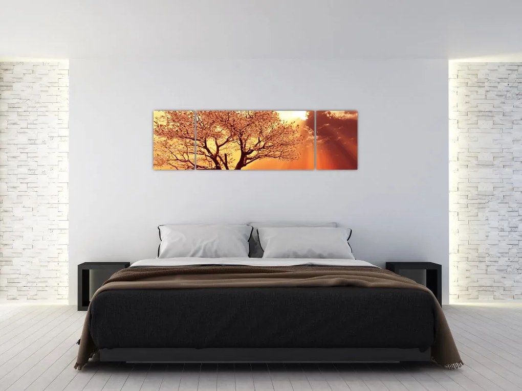 Obraz promieni Boga (170x50 cm)