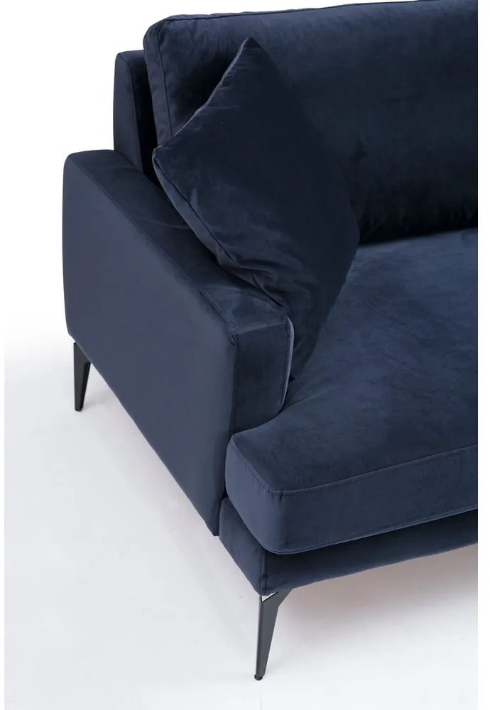 Ciemnoniebieska sofa 175 cm Papira – Balcab Home