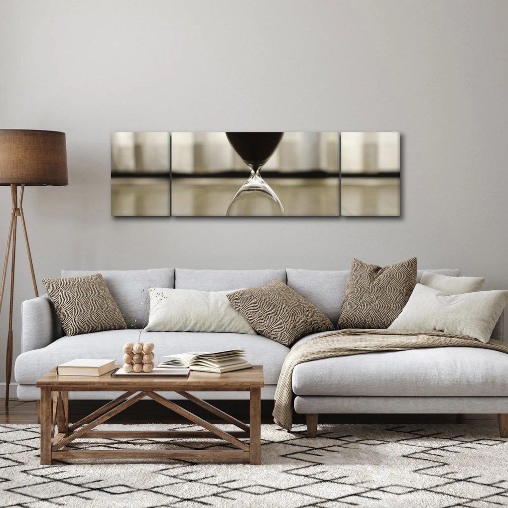 Obraz klepsydry (170x50 cm)