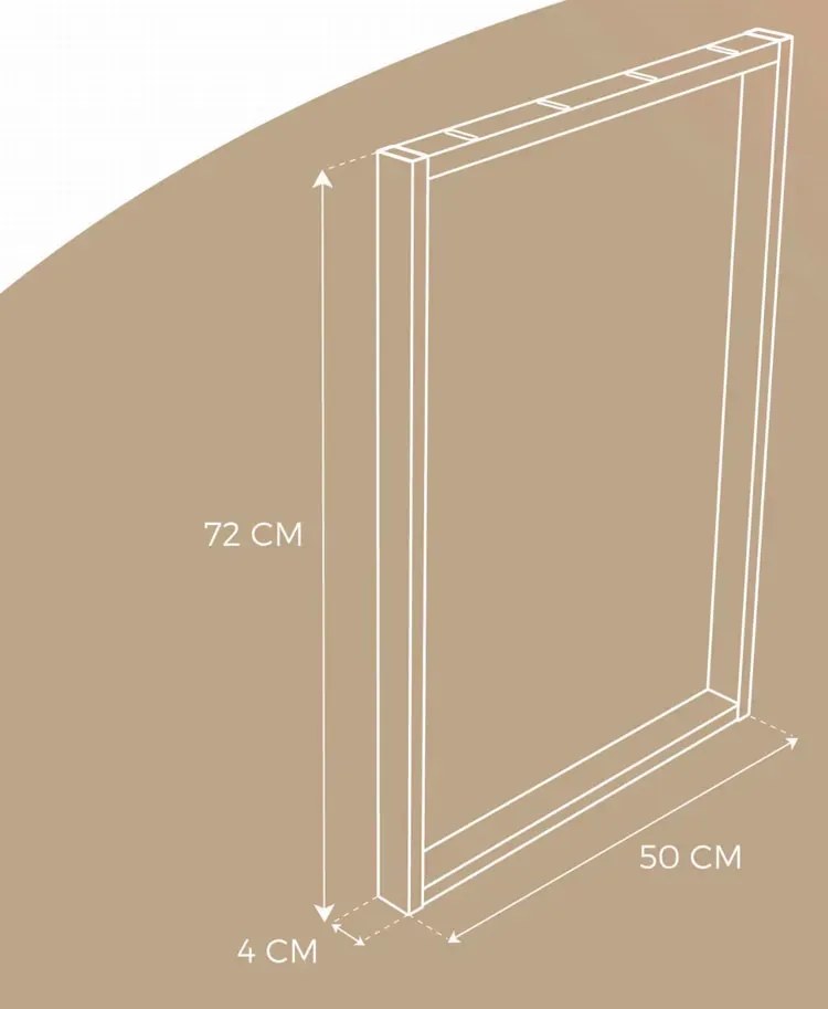 Mały kwadratowy stół kuchenny 65x65 dąb craft złoty M7-E39