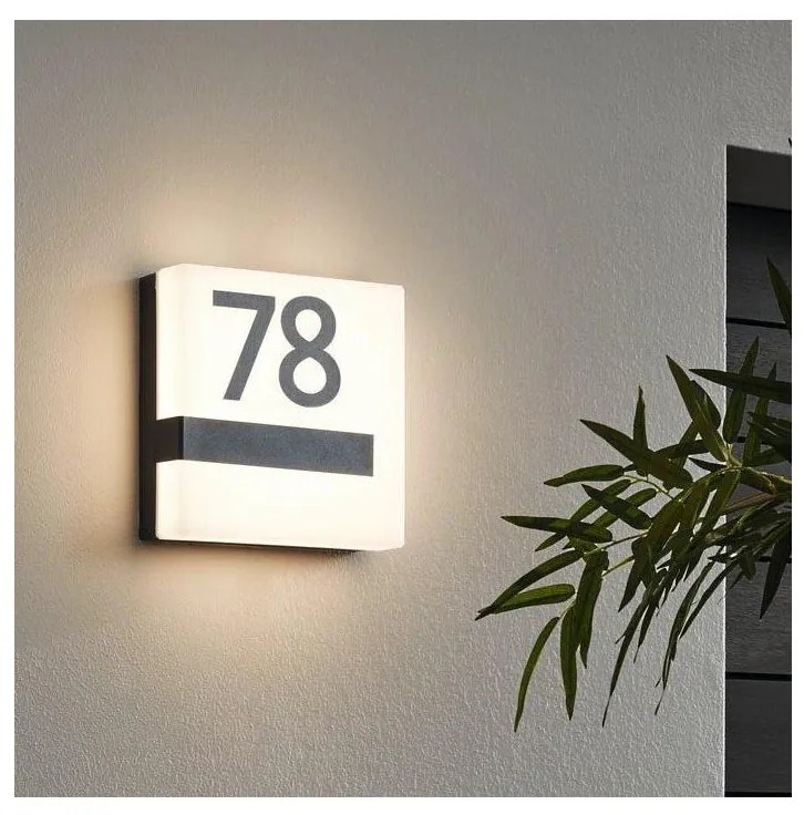 Eglo 97219 - LED 14W 230V IP44 zewnętrzna lampa TORAZZA-C ściemnialna