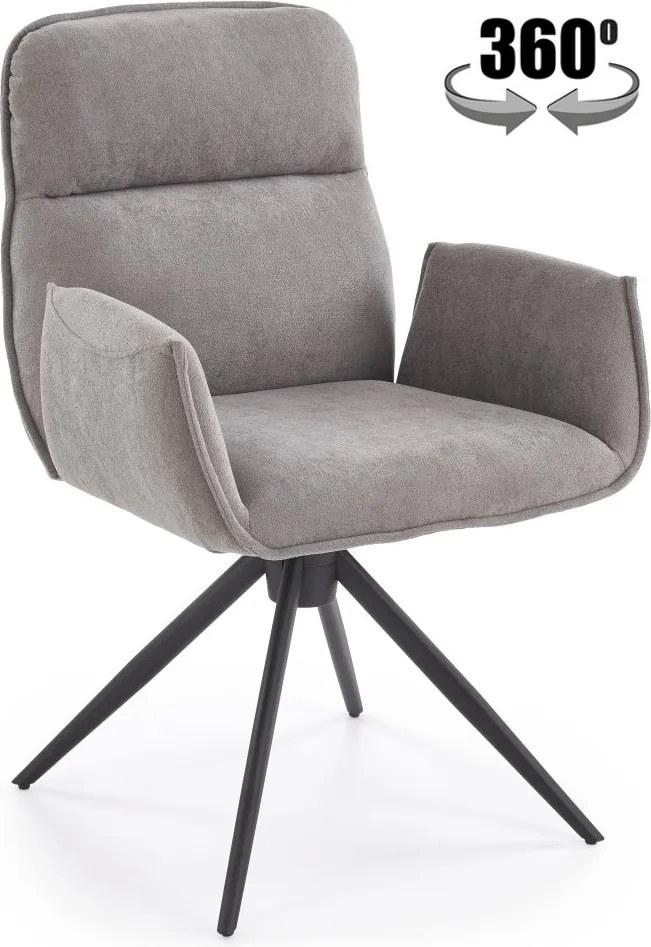 Krzesło do jadalni z funkcją obracania K574 Halmar