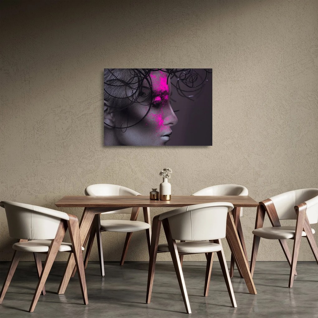 Obraz na szkle kobiety (70x50 cm)
