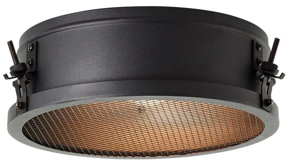 Brilliant - Lampa sufitowa ZOIS 1xE27/60W/230V o średnicy 30 cm, czarna