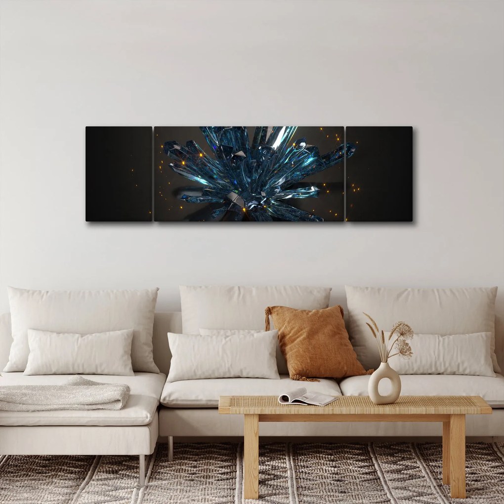 Obraz kryształu (170x50 cm)
