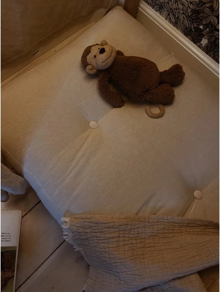 Pomarańczowy fotel dziecięcy Mini Hippo – Karup Design