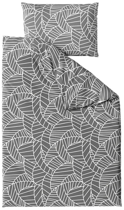 PrzytulneMieszkanie.pl PrzytulneMieszkanie.pl Pościel z mikrofibry CHARCO szara Rozmiar pościeli: 70 x 90 cm | 140 x 200 cm