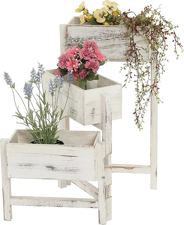 Regał na rośliny  Regał stojący,  biały