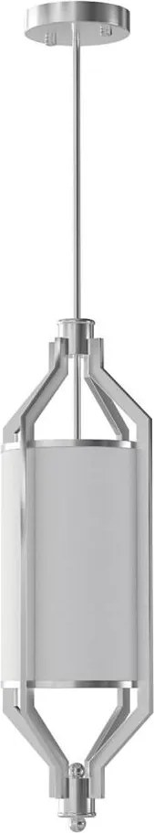 Open Design OR85853 - Żyrandol na pręcie ZUNDO 1xE27/15W/230V matowy chrom/biały