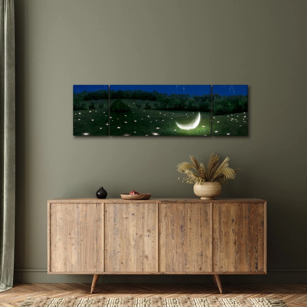 Obraz - Spadające niebo (170x50 cm)