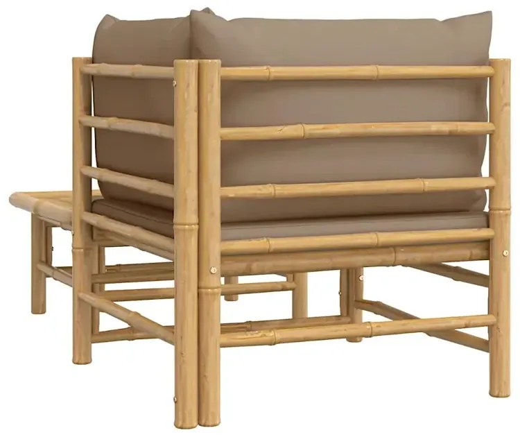 Elegancki zestaw ogrodowy z bambusa L4-N84