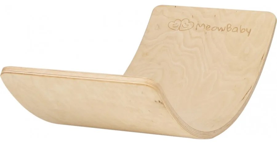 Deska do balansowania 80x30cm dla dzieci drewniany balance board - meowbaby®