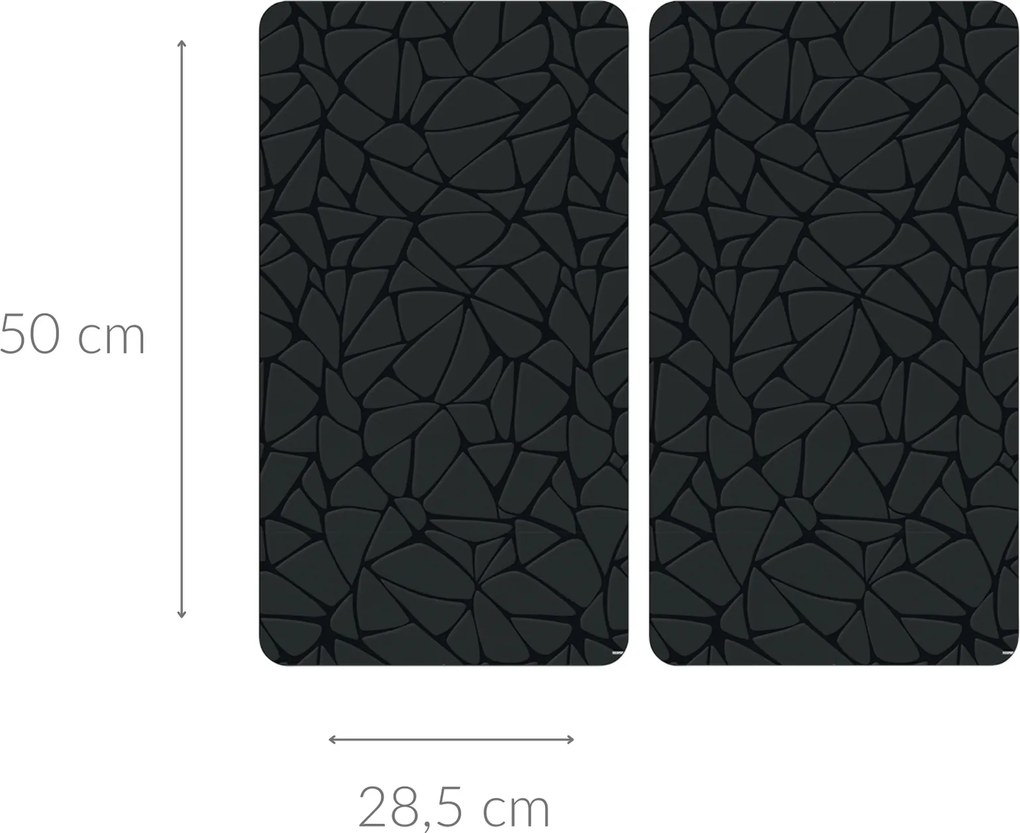 Szklane płyty kuchenne z hartowanego szkła, mozaika