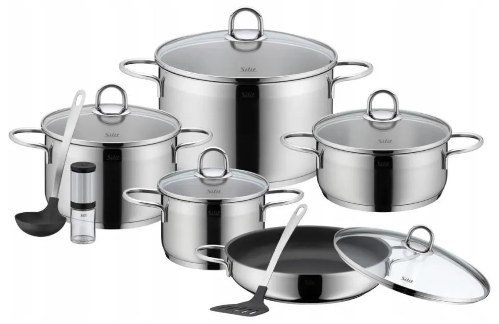 WMF - 8-częściowy zestaw garnków SILIT DIAMANT