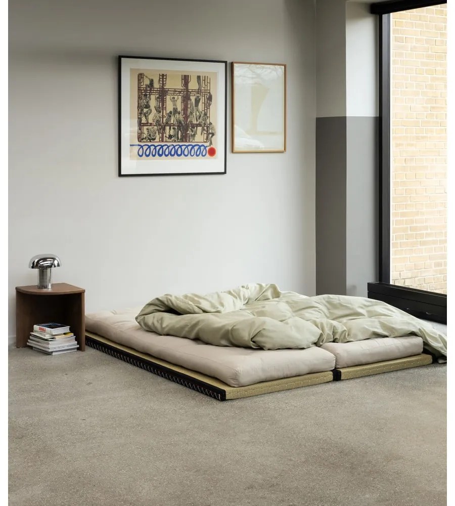 Sofa rozkładana z lnianym obiciem Karup Design Chico Linen