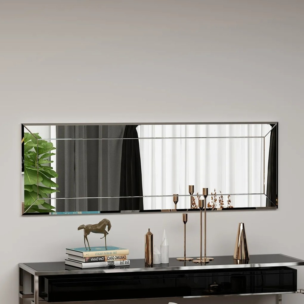 Lustro Nady White 40 x 120 cm