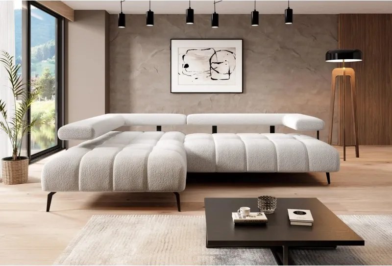 Narożnik MAGNETIC L układ L z elektryczną regulacją siedziska WERSAL