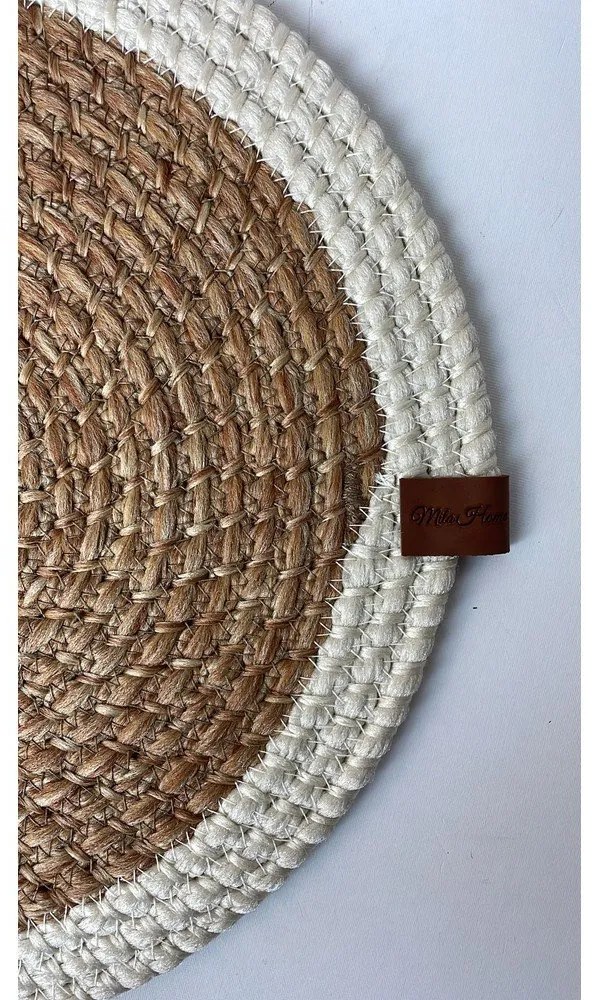 Mata stołowa z juty ø 33 cm Wicker – Mila Home Luxury