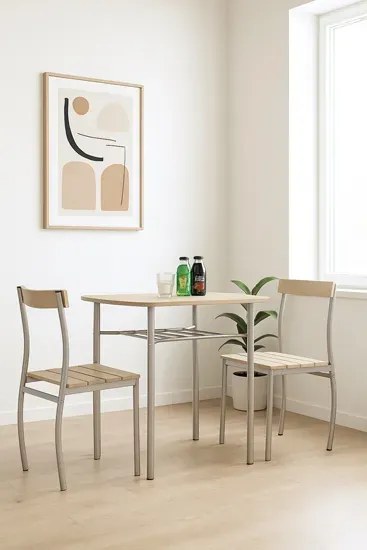 Stół Z Krzesłami Dąb Sonoma B2-F93