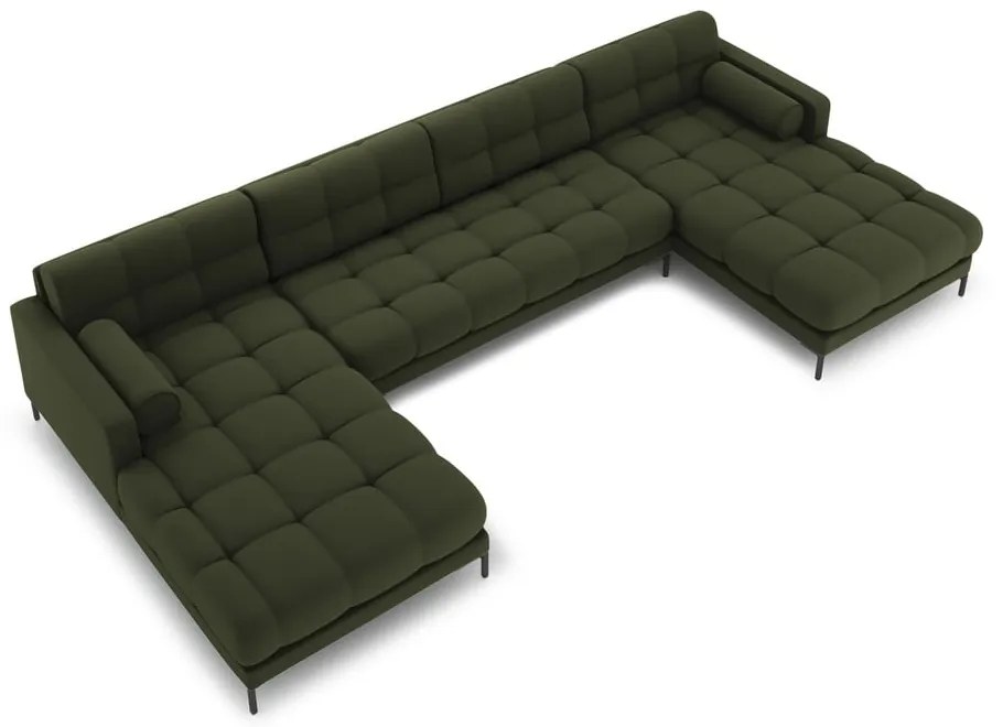 Zielony narożnik (w kształcie litery U) Bali – Cosmopolitan Design