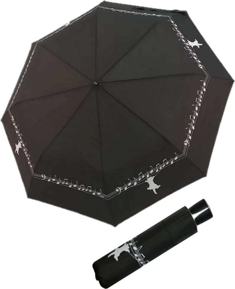 Doppler Mini Fiber Musically damski parasol składany