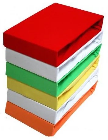 PrzytulneMieszkanie.pl Prześcieradło jersey MIX KOLORÓW Rozmiar: 180 x 200 cm