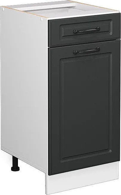 Szafka dolna do kuchni antracytowy domek wiejski 40x46x81.6 r-line