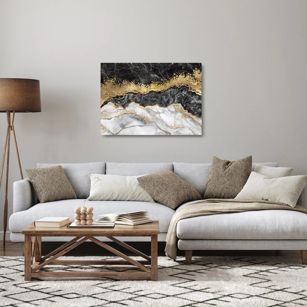 Obraz na szkle - marmur (70x50 cm)