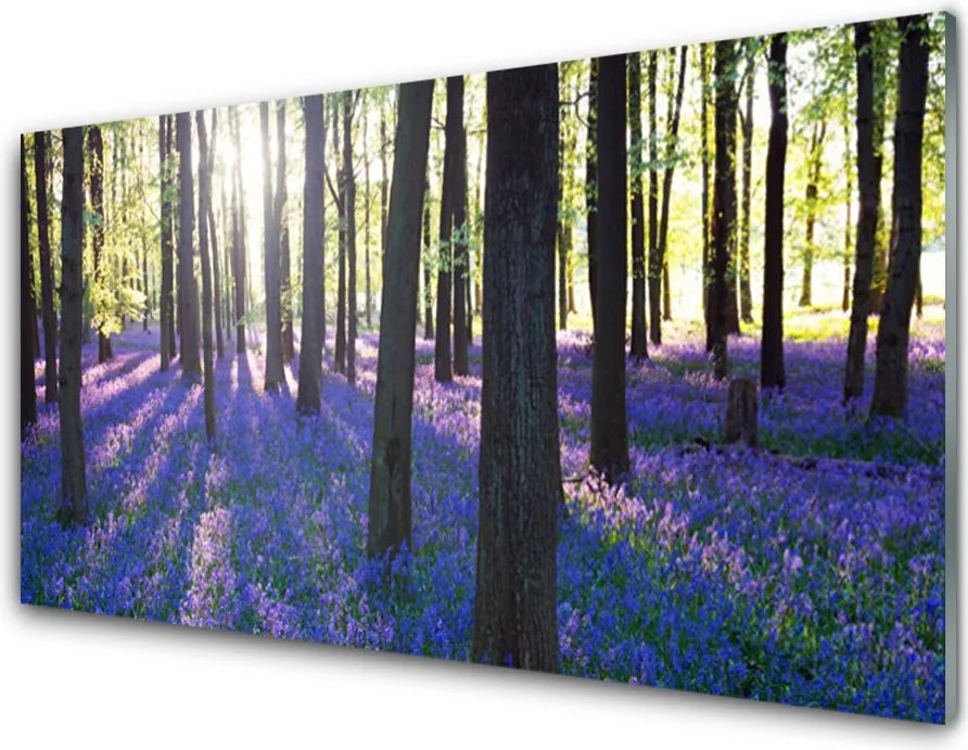 Szkło Ozdobne do Kuchni Gęsta Korona Drzew