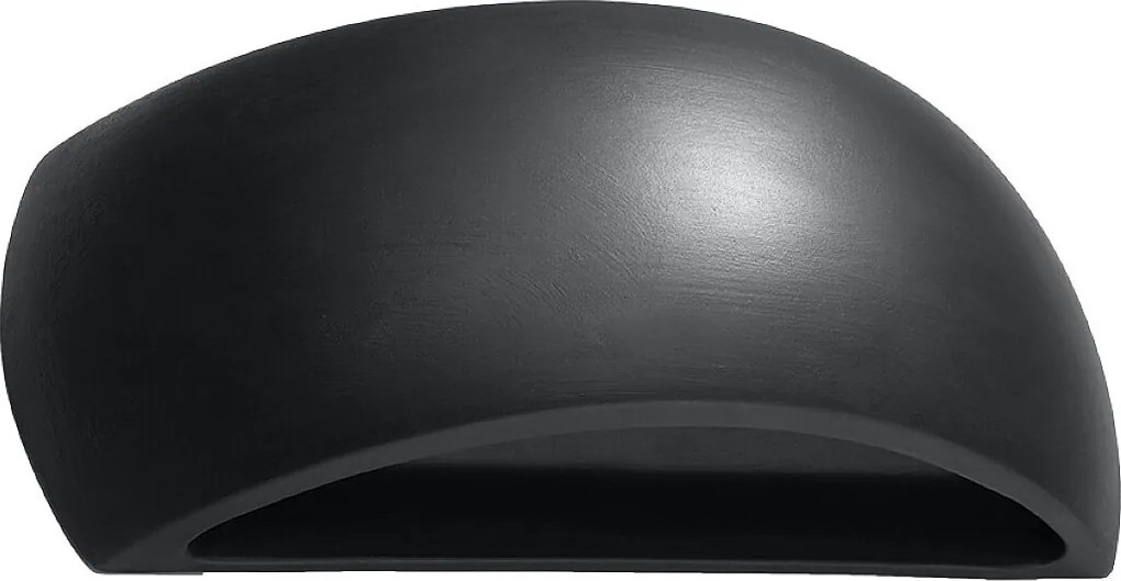 Kinkiet ceramiczny PONTIUS czarny