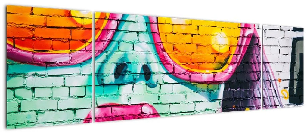 Obraz - Graffiti (170x50 cm)
