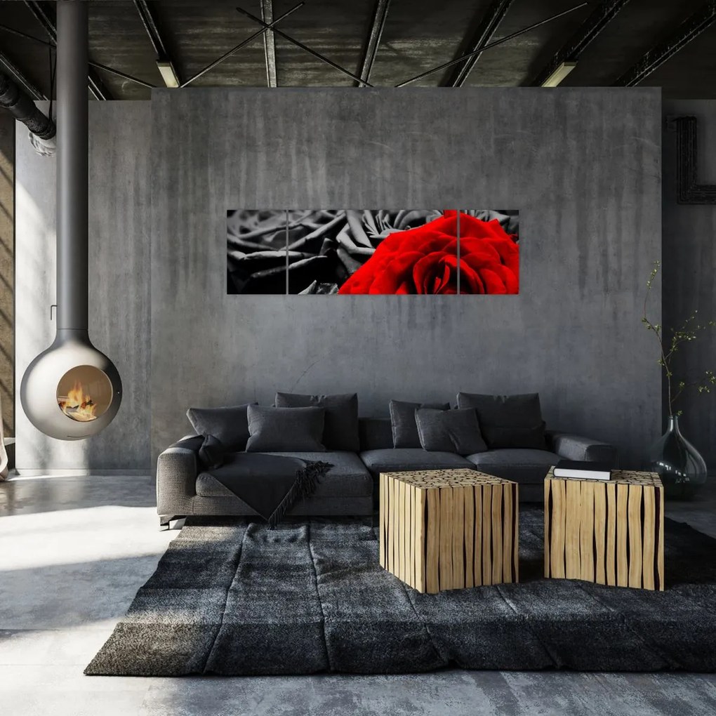 Obraz - Róże (170x50 cm)