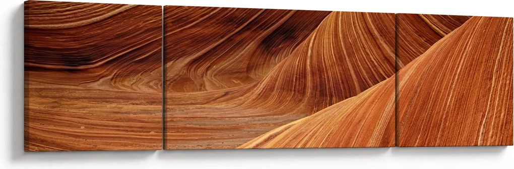 Obraz - Czerwony piasek (170x50 cm)