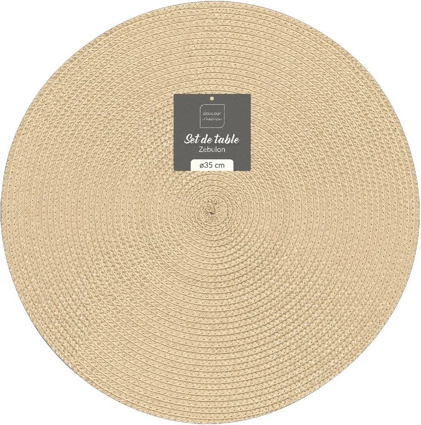 Plastikowa mata stołowa ø 35 cm Zebulon – douceur d'intérieur