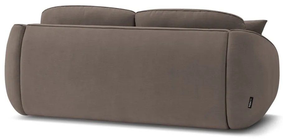 Brązowa rozkładana sofa 235 cm Cezanne – Bobochic Paris