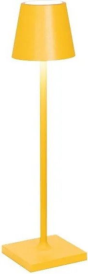 Zafferano - Poldina Pro Micro Ochre Lampa stołowa LED z akumulatorem i funkcją ściemniania - 1,8 W 2200-2700-3000 K