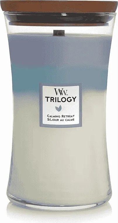 Świeca zapachowa klepsydra, Calming Retreat, wielokolorowy 609 gr