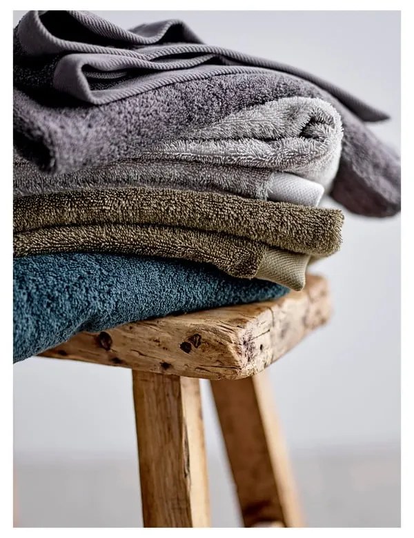 Jasnoszary bawełniany ręcznik frotte 30x30 cm Comfort – Södahl
