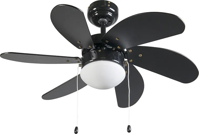 Wentylator sufitowy czarny - Fresh 3