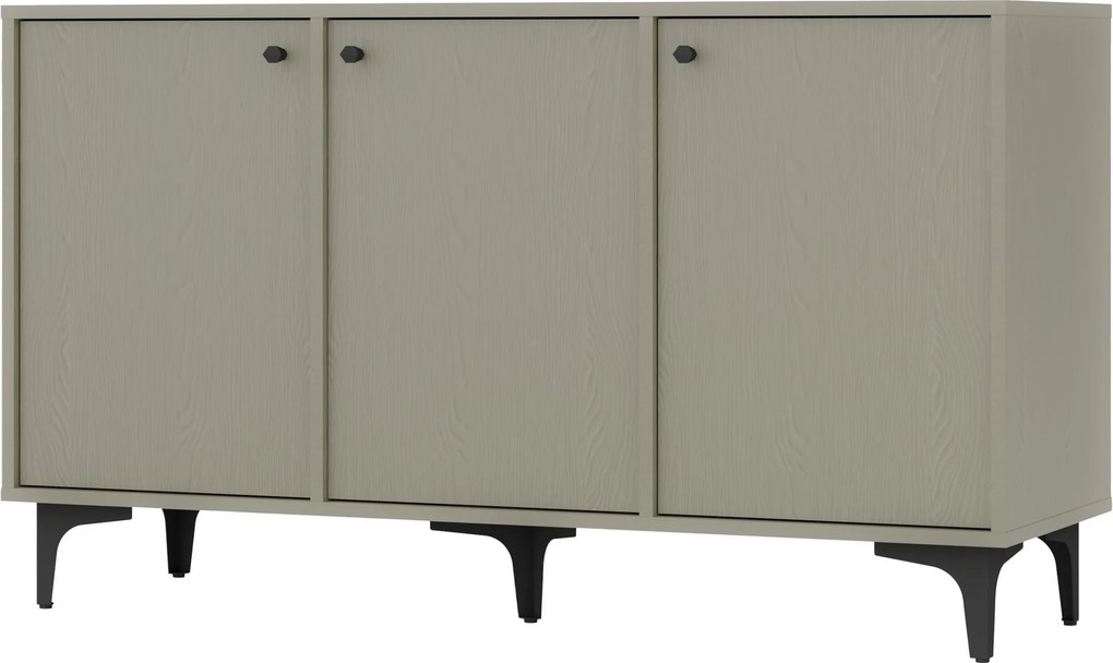 Komoda TORINO 125 cm do Salonu Sypialni Odcienie zieleni