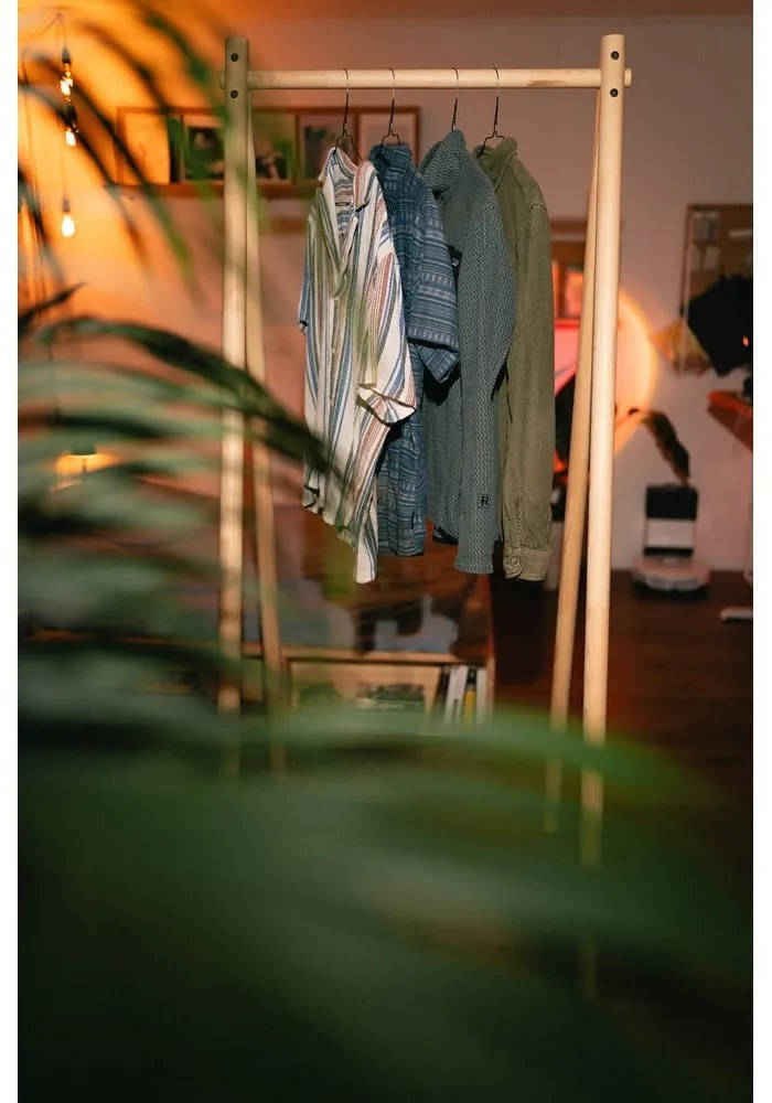 Wieszak z drewna sosnowego Karup Design Hongi Natural