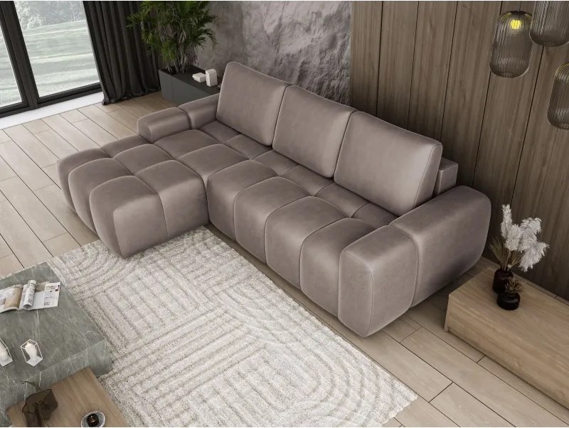 Narożnik MAILO system DL z pojemnikiem i funkcją spania WERSAL