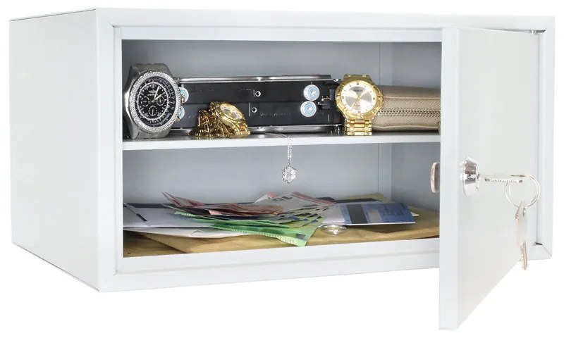 Sejf meblowy HOME CASE 3, 190 x 370 x 260 mm, mechaniczny - na klucz