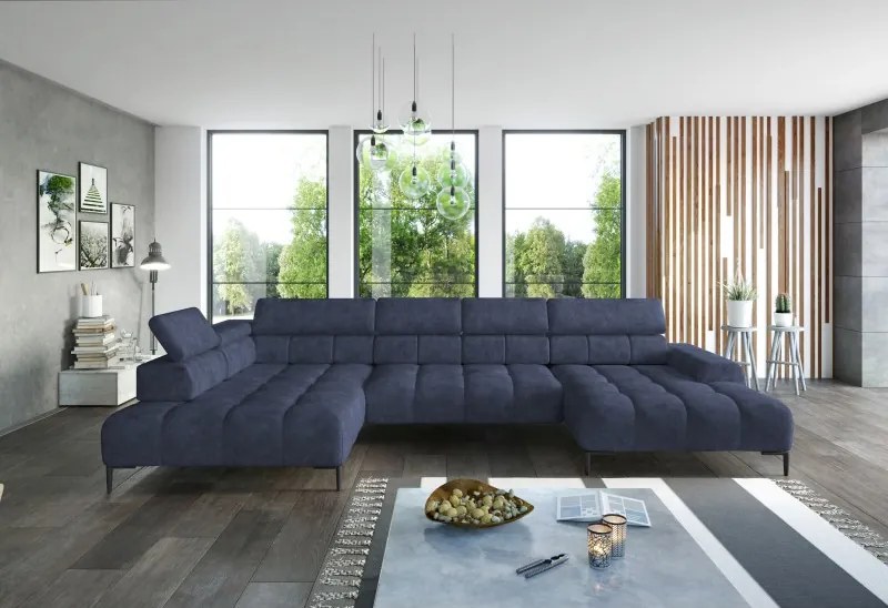 Narożnik PLAZA XL z elektryczną regulacją siedziska WERSAL