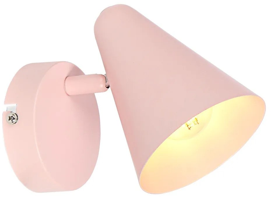 Jasnoróżowy kinkiet Amor – Candellux Lighting