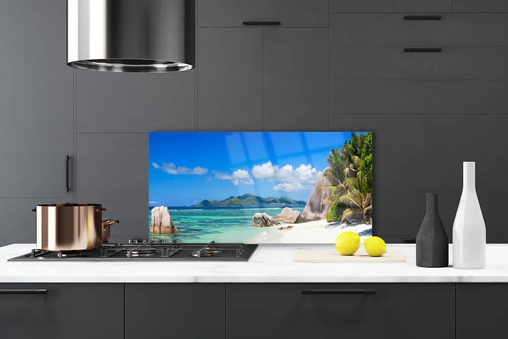 Panel Kuchenny Bezkresna Plaża Nad Oceanem