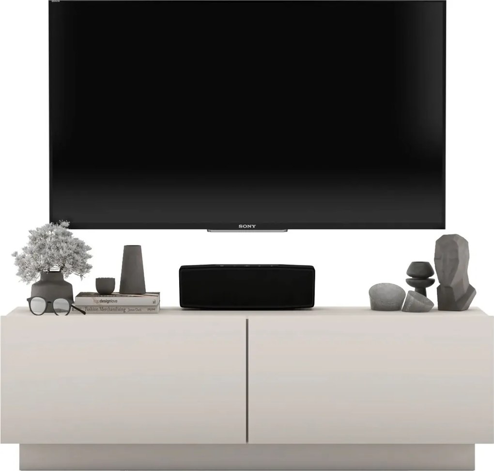 Wisząco stojąca szafka RTV Enjoy 120 cm, kolor kaszmir mat
