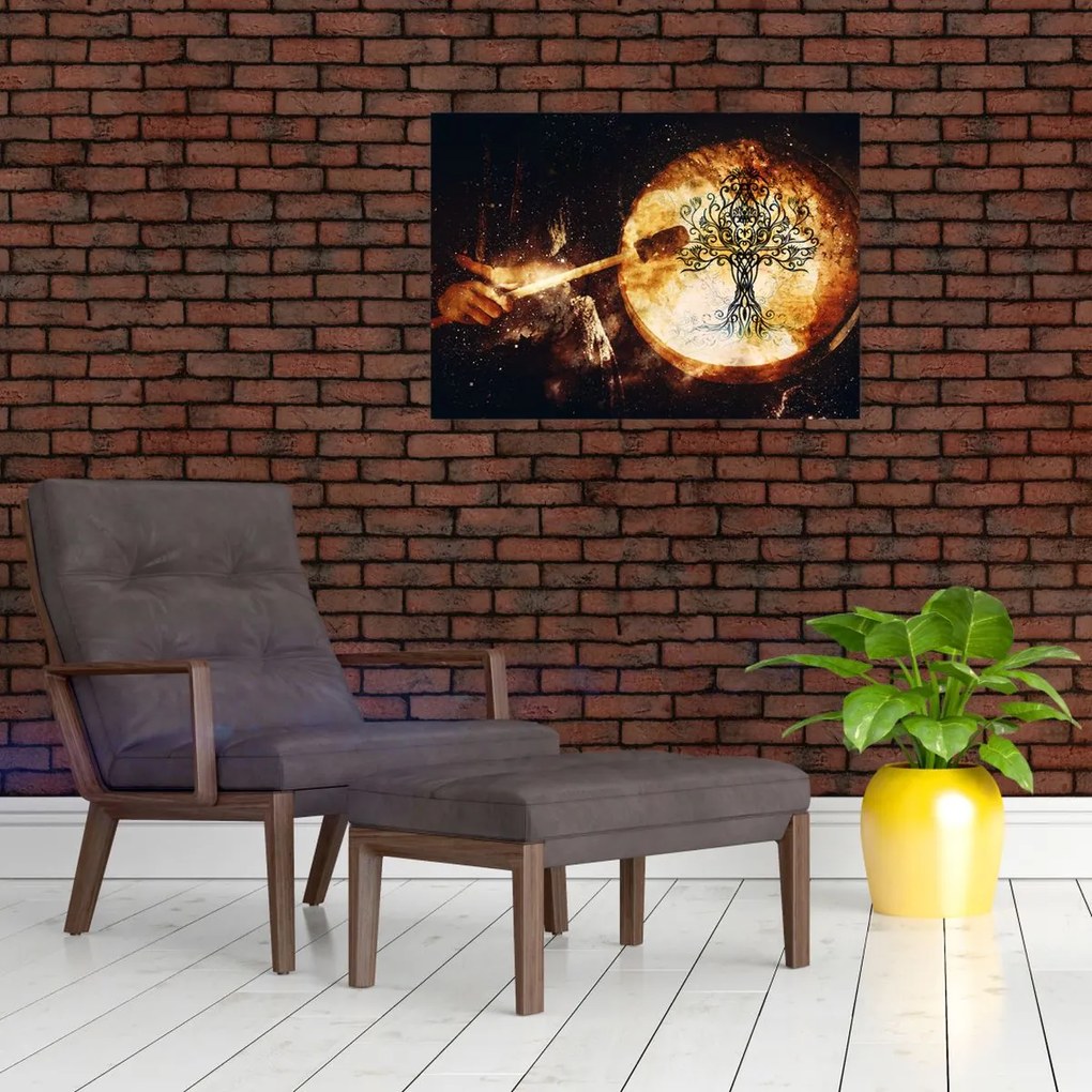 Obraz - Tajemnicze drzewo życia (70x50 cm)