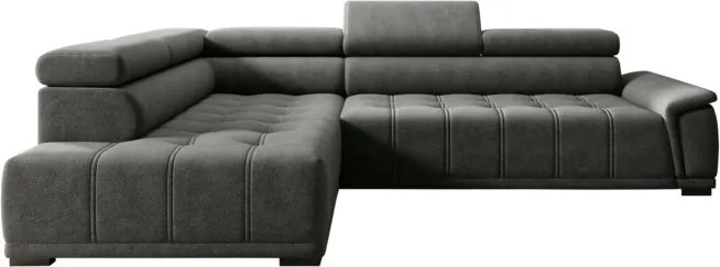 Narożnik GREMIO układ L Lewostronny z elektryczną regulacją siedziska WERSAL